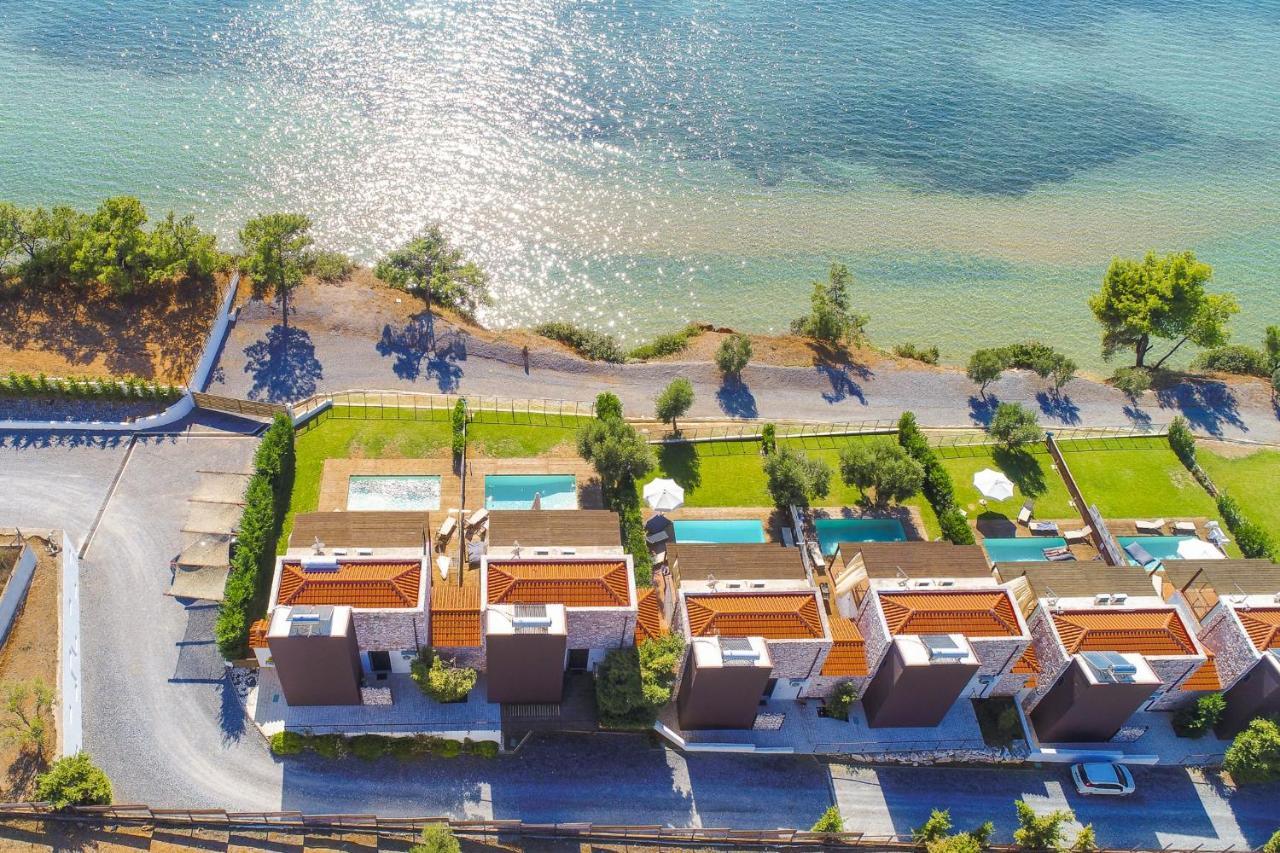 Kalma Villa Ena Nea Moudania Exterior foto