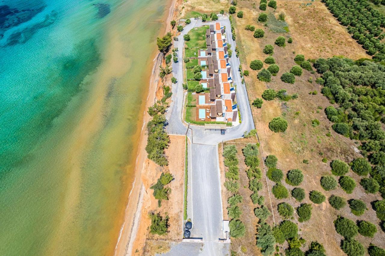 Kalma Villa Ena Nea Moudania Exterior foto